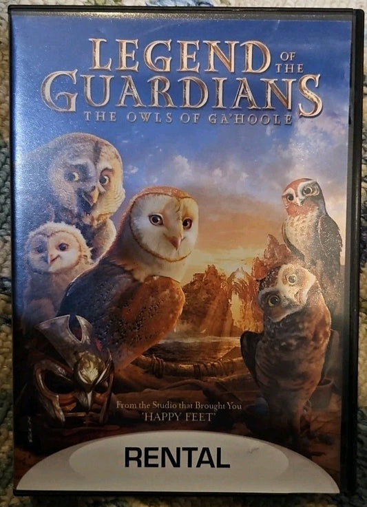 Legend of the Guardians: The Owls of GaHoole (DVD) Tested. New Case. Resealed
