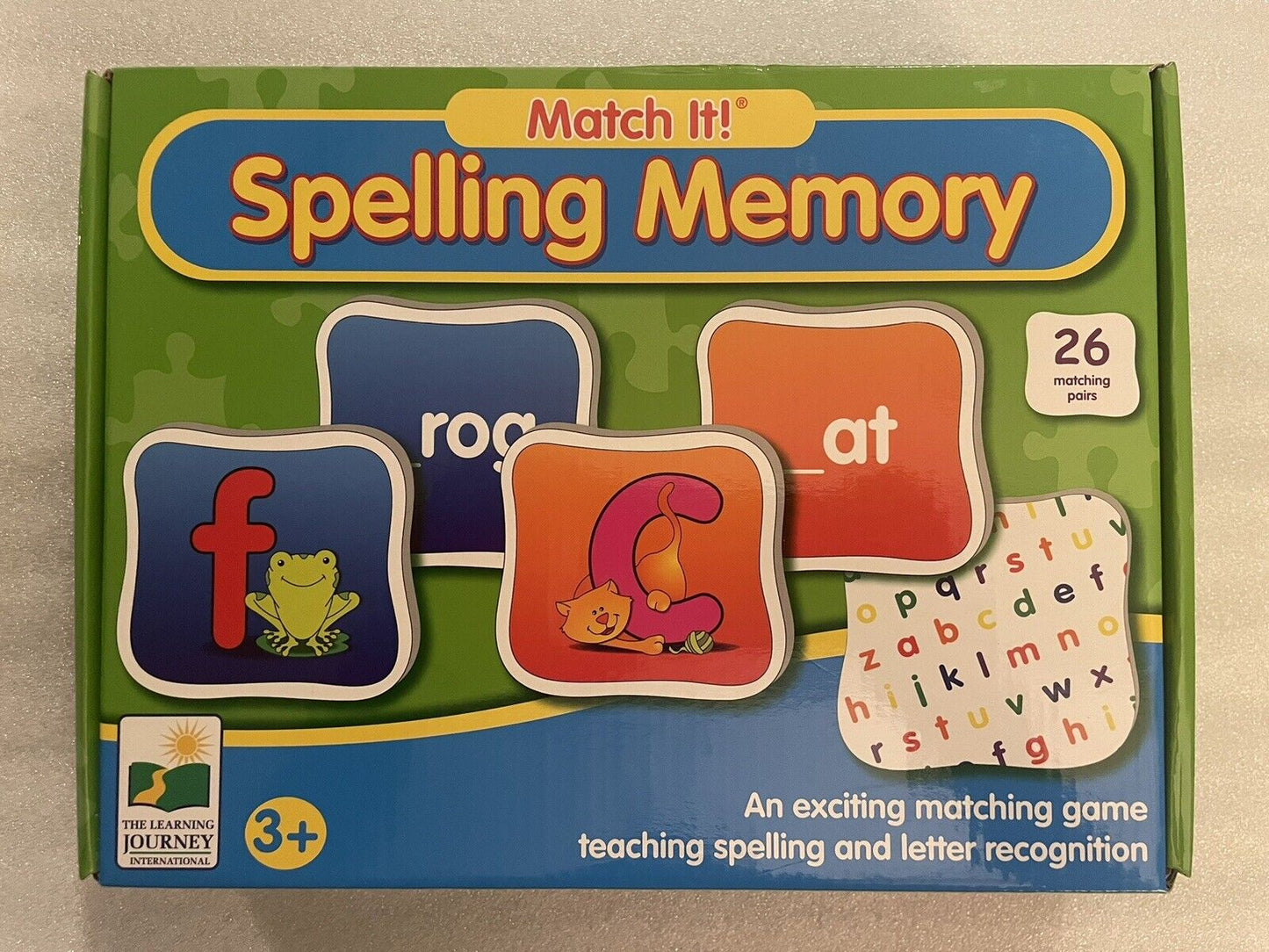 The Learning Journey Match It! - Spelling Memory - Ages 3+