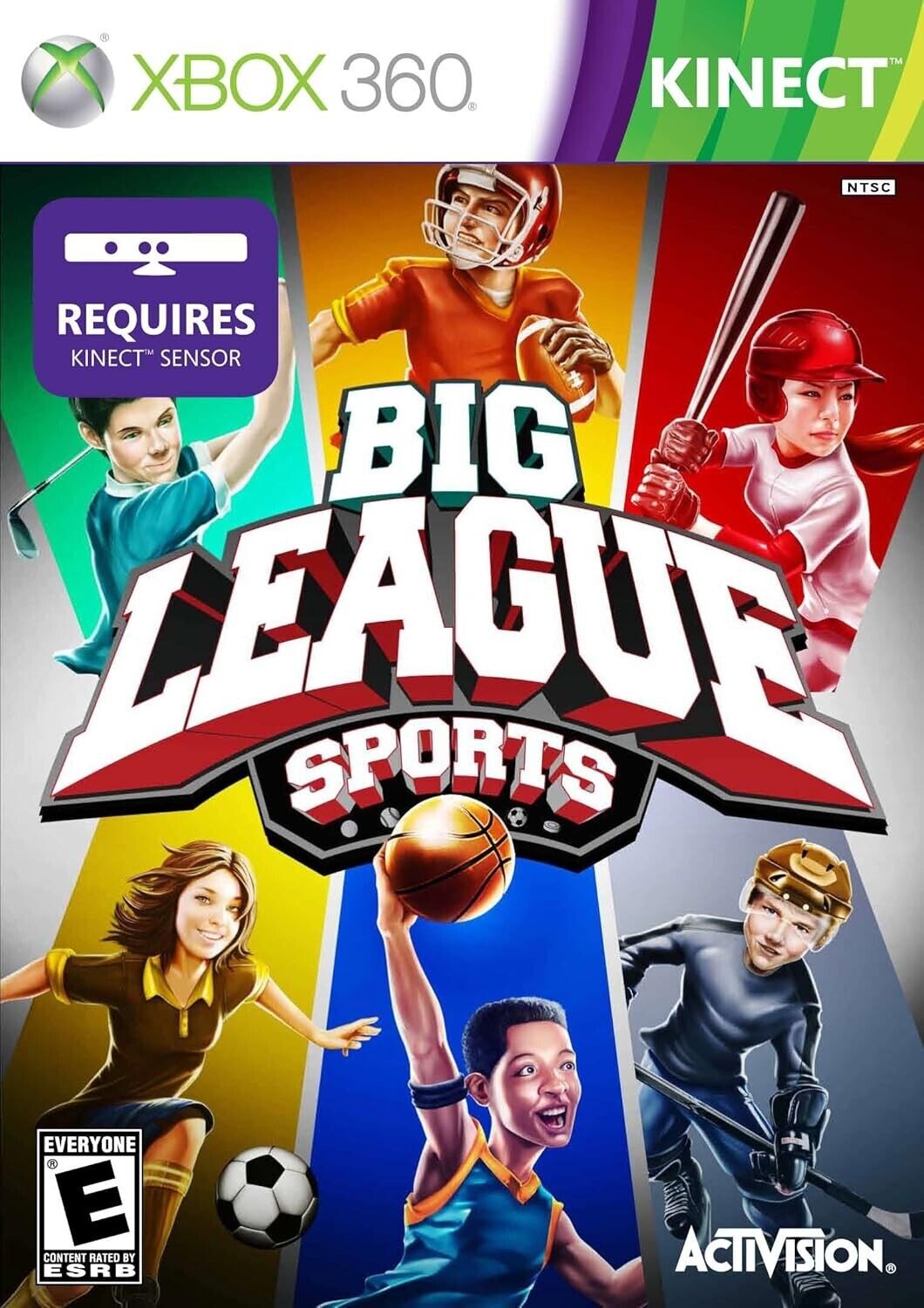 Big League Sports (Xbox 360) New Case. Tested. No scratches. CIB. Resealed.