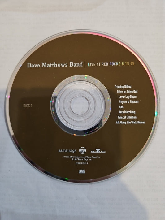 Dave Matthews Band Luve At Red Rocks 8.15.95 Disc 2