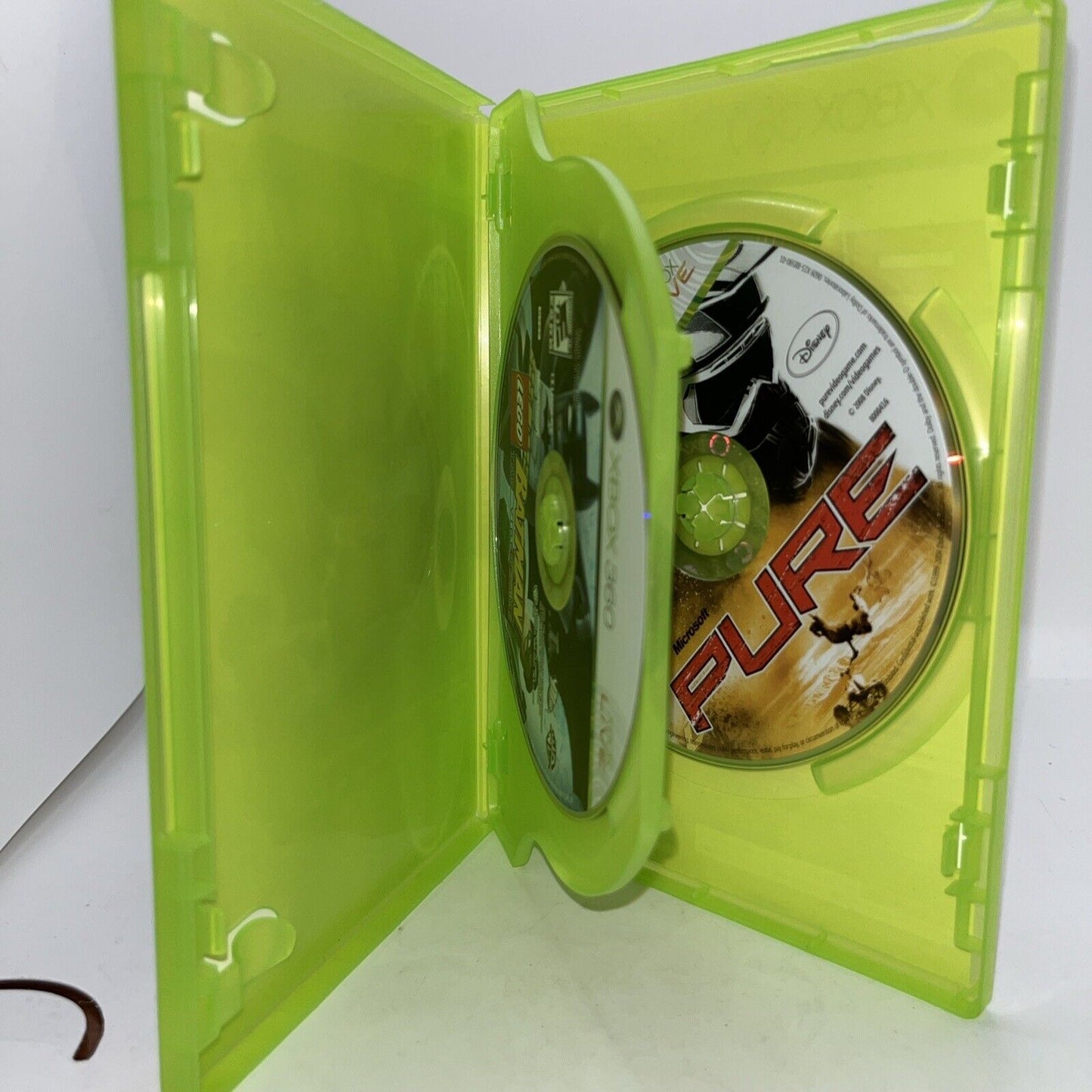 Lego Batman/Pure Xbox 360 Dual Disc's Complete In Box