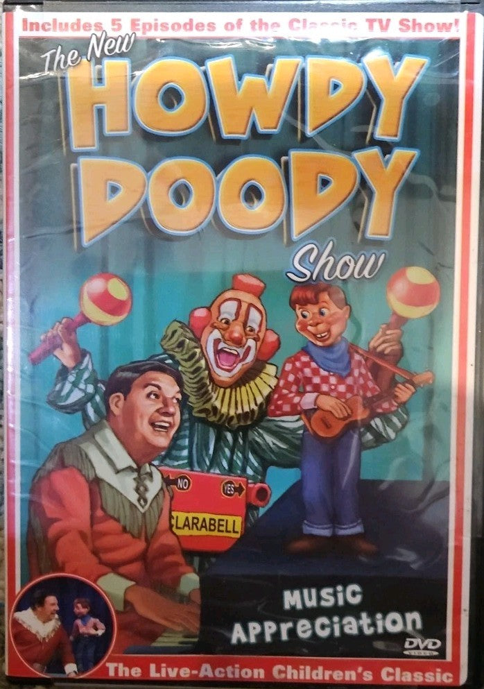 The New Howdy Doody Show: Music Appreciation (DVD) New Sealed