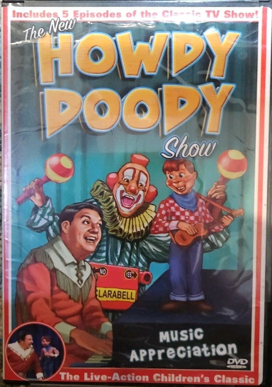 The New Howdy Doody Show: Music Appreciation (DVD) New Sealed