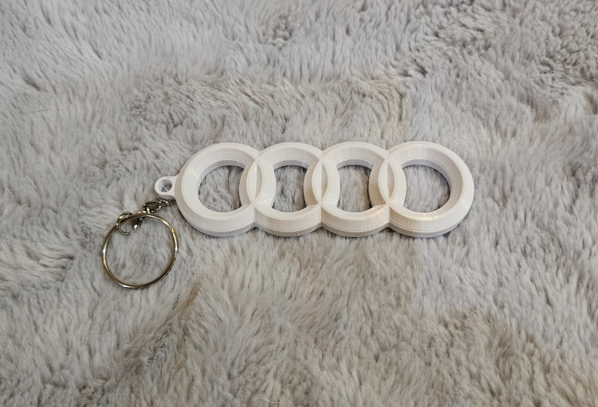 Audi Inspired 3D Printed Key Chains - Choose