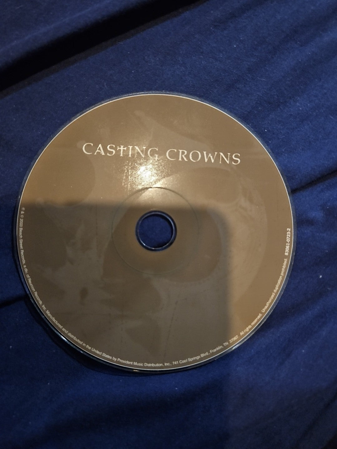 Casting Crowns by Casting Crowns (CD, 2003) Tested. No Scratches. Disc Only!