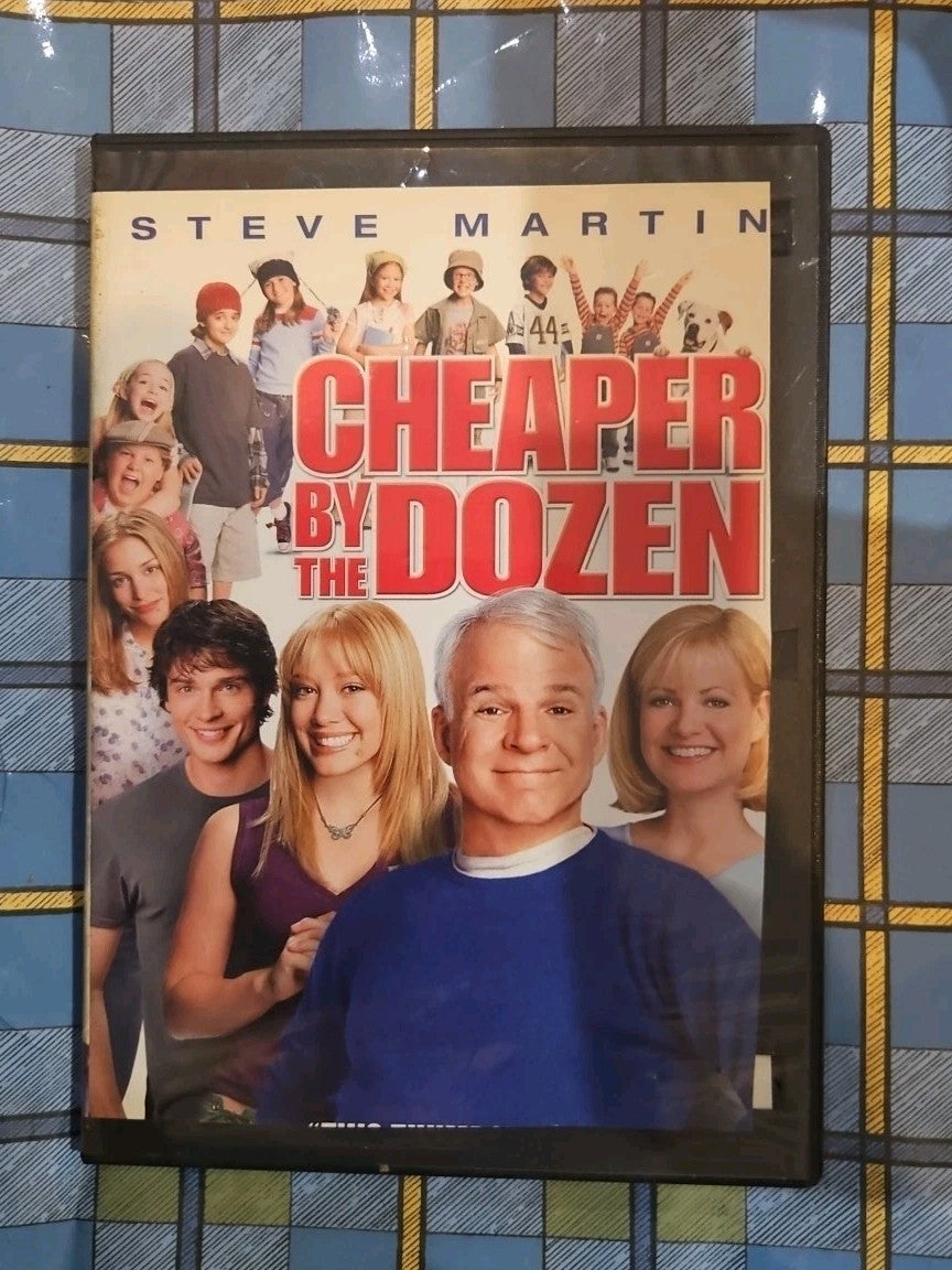 Cheaper by the Dozen (DVD, 2003) Tested slim case cropped artwork.