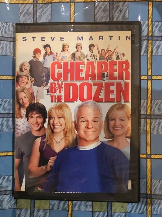 Cheaper by the Dozen (DVD, 2003) Tested slim case cropped artwork.