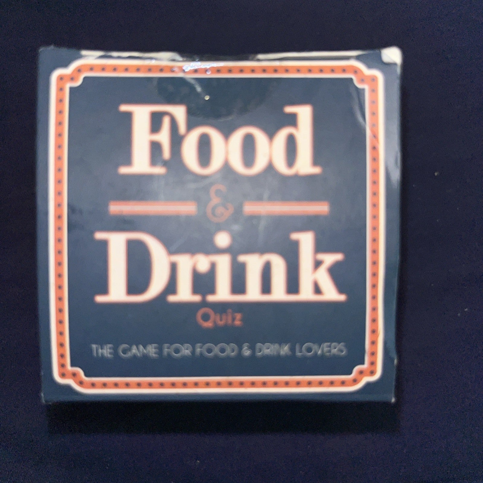 Food & Drink Quiz Card Game - Family Fun
