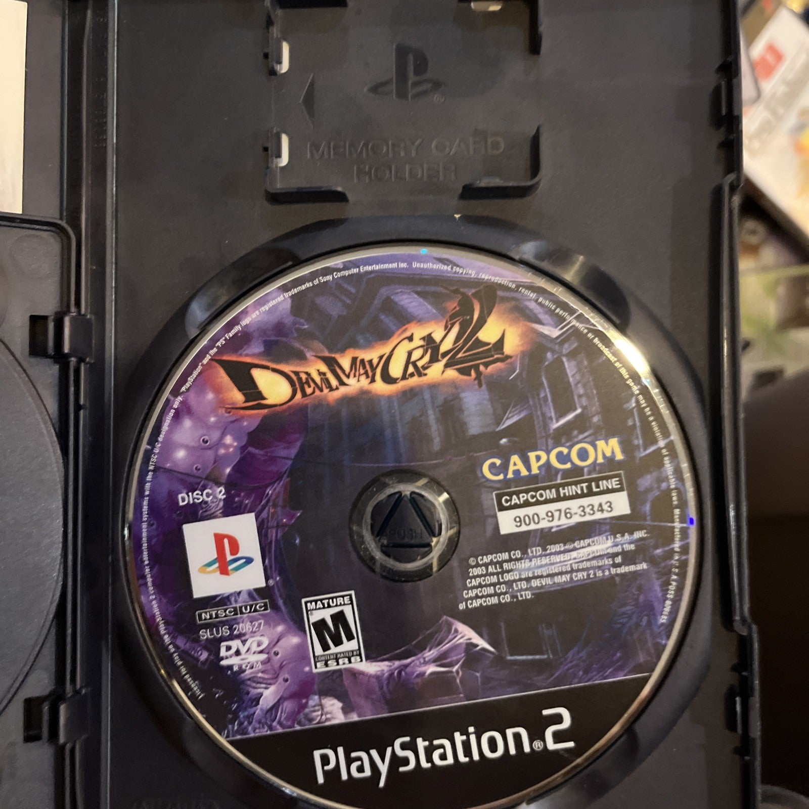 Devil May Cry 2 (PS2) CIB. Manual. 2-Disc. Original Case