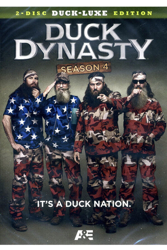 *NEW* Duck Dynasty - DVD Complete Season 4 Duck-Luxe Edition with Bonus Content