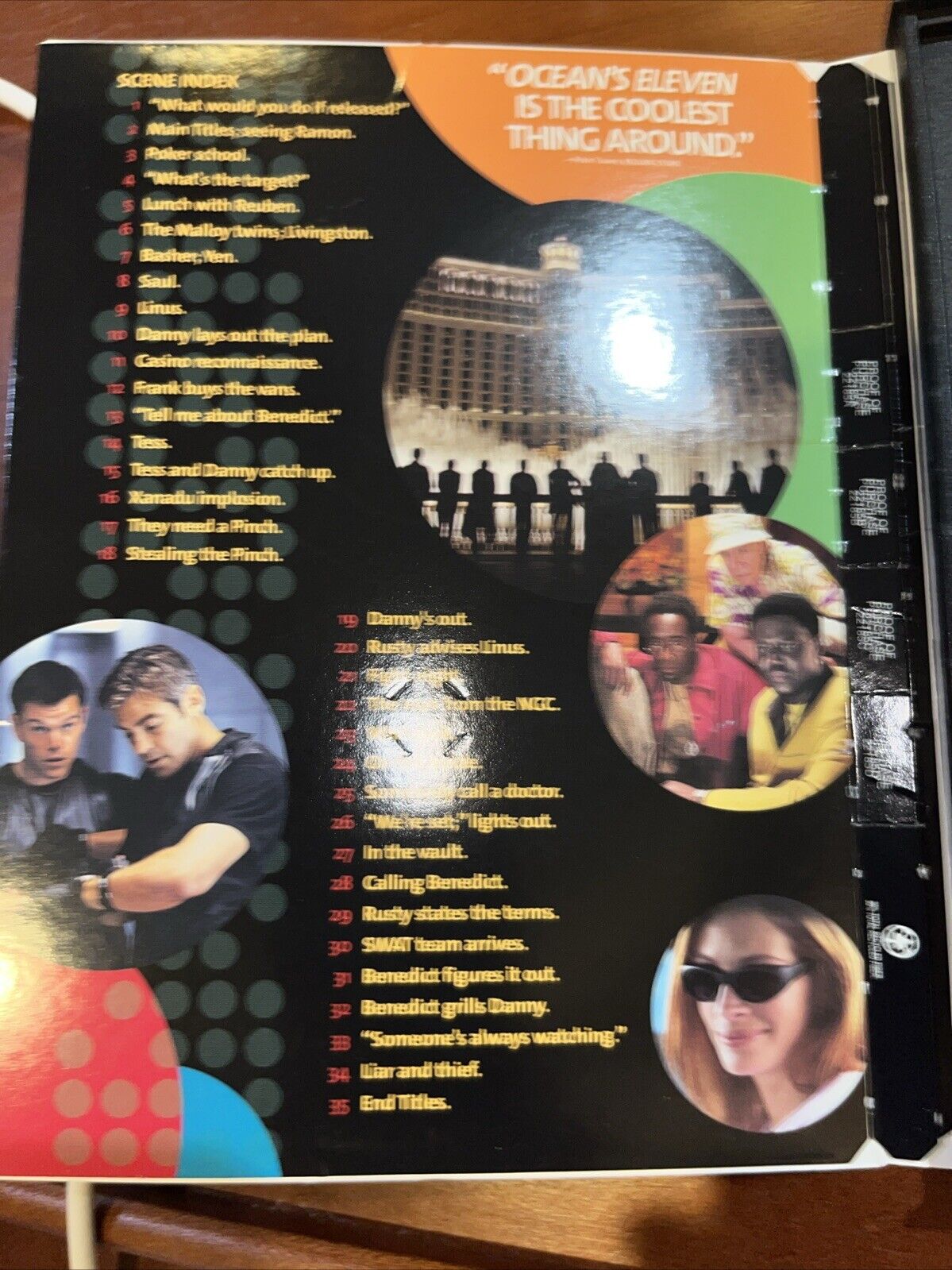 Oceans Eleven (DVD, 2002, Full Frame Edition)