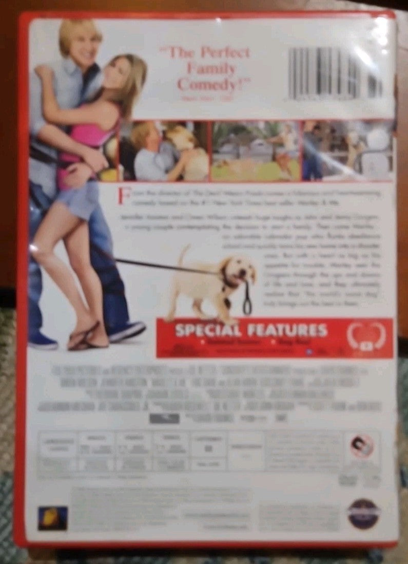 Marley & Me (DVD, 2008) New Sealed