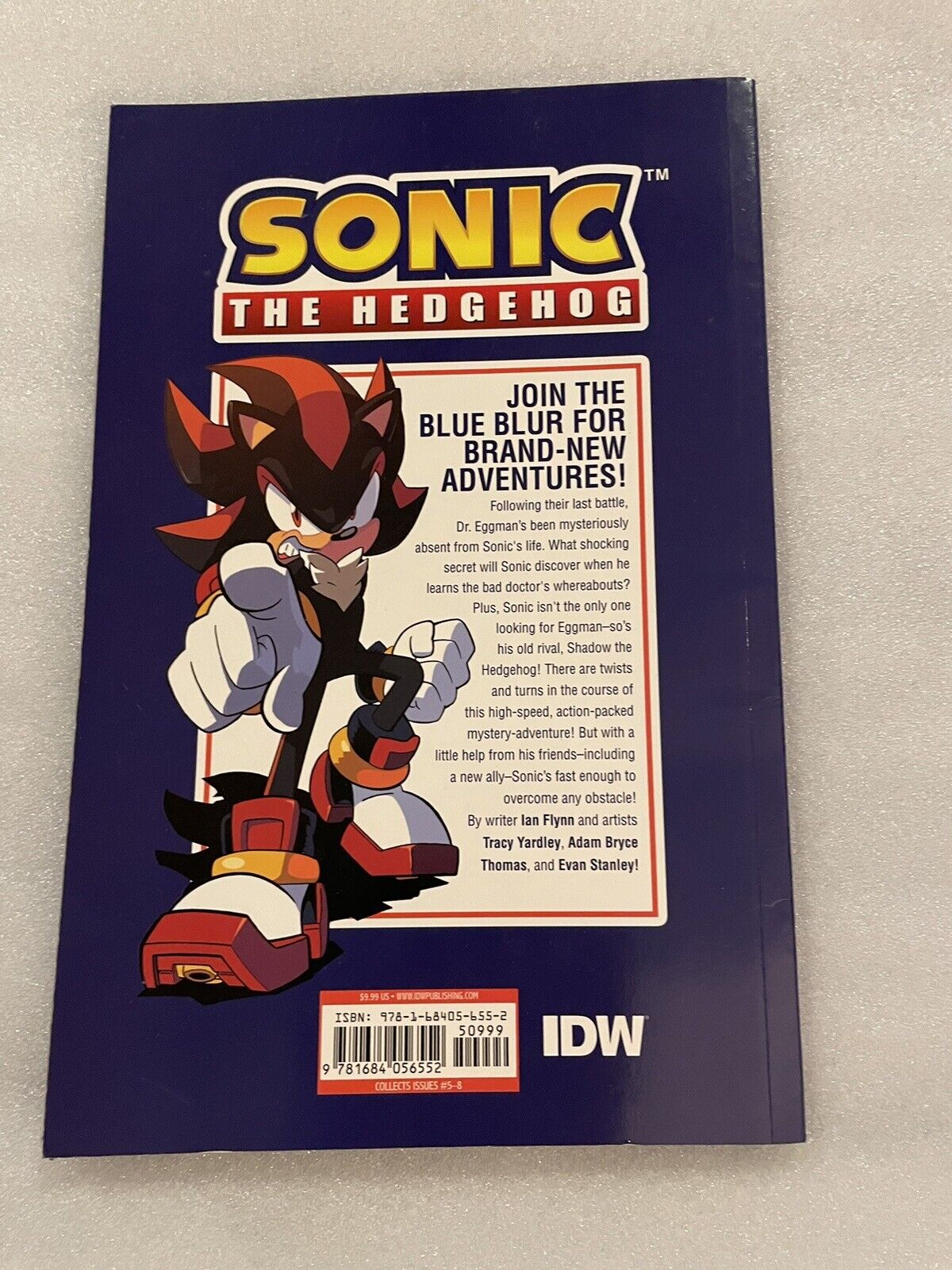 SONIC The HEDGEHOG Comic Book IDW Vol 2 THE FATE DR EGGMAN