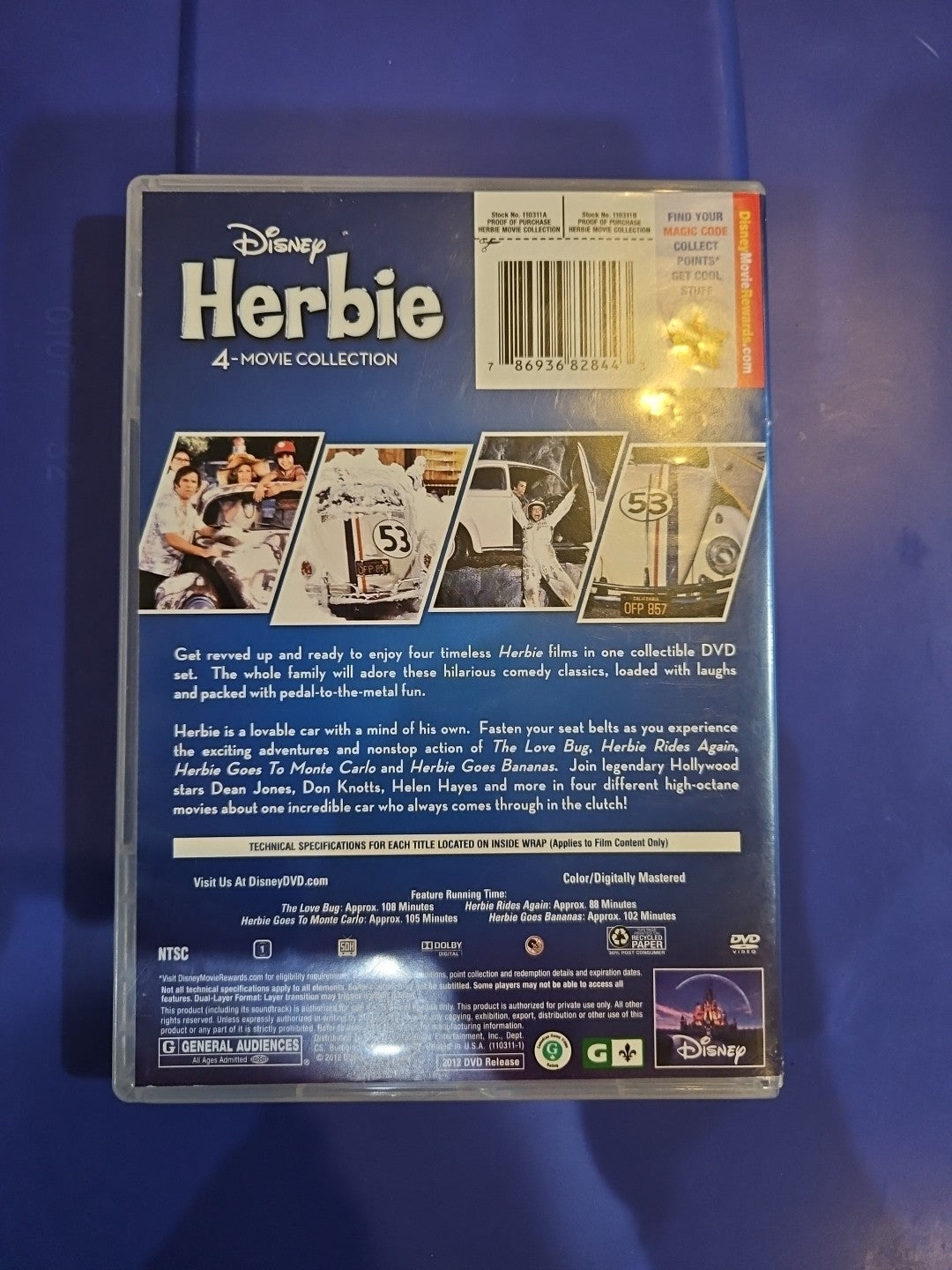 Herbie (4-DVD) 4 Movie Set