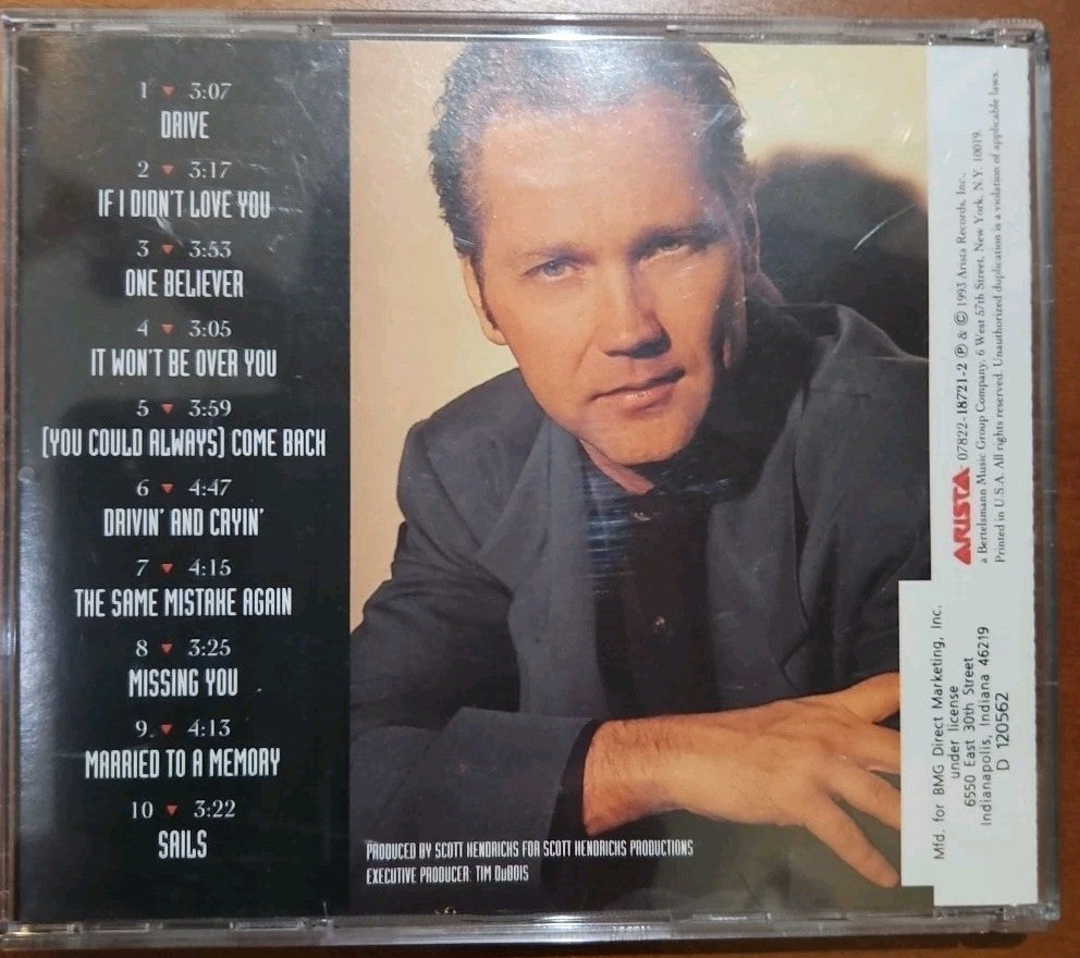 Drive by Steve Wariner (CD, Jul-1993, Arista) CD