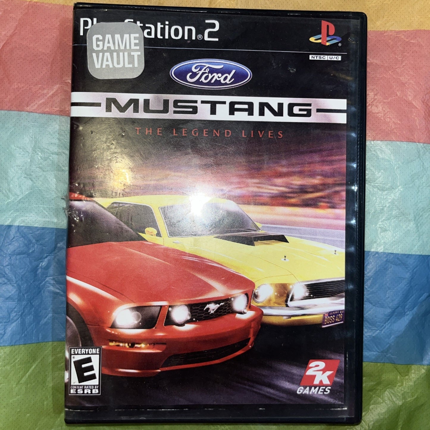 Ford Mustang: The Legend Lives (PS2) Tested. Manual. Rental Case