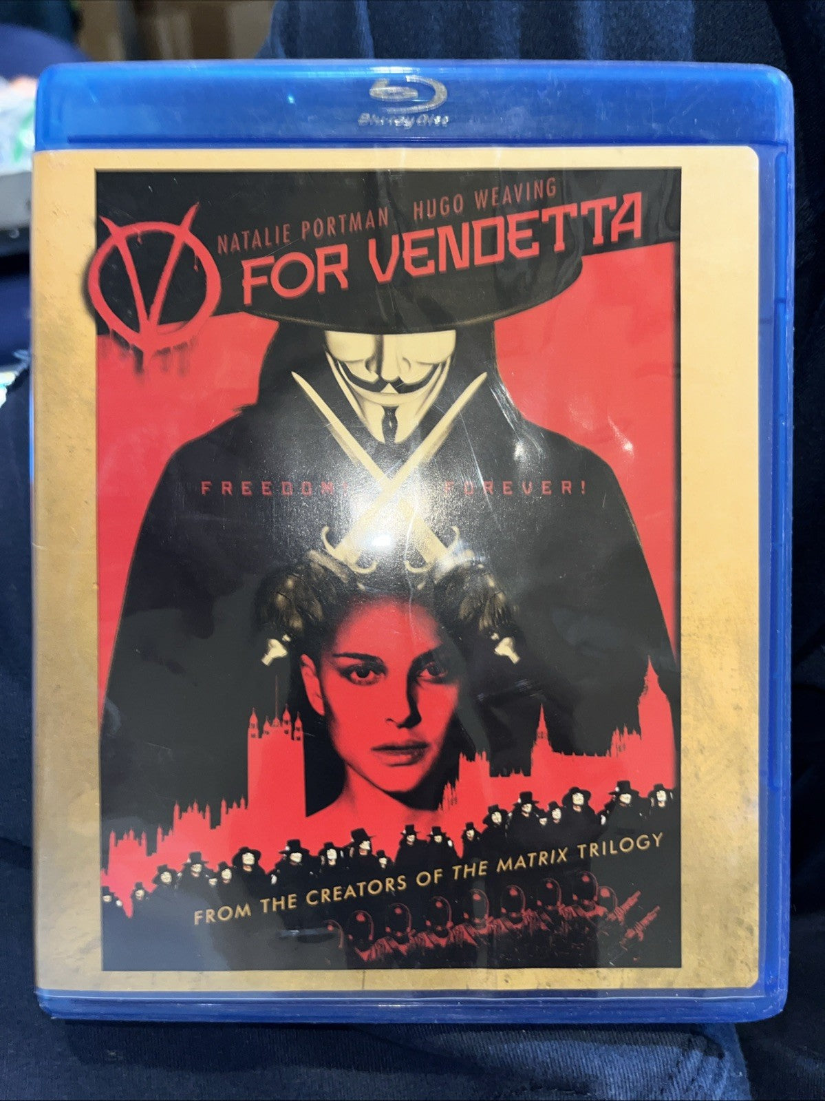 V for Vendetta (Blu-ray, 2005) Sealed