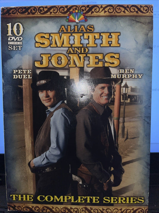 Alias Smith and Jones: Discs 5,6,7,8,8 & 10.  (DVD) Missing Discs 1,2,3 & 4.