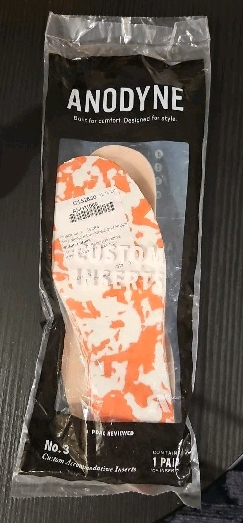 Anodyne No. 3 Custom Accomodative Inserts