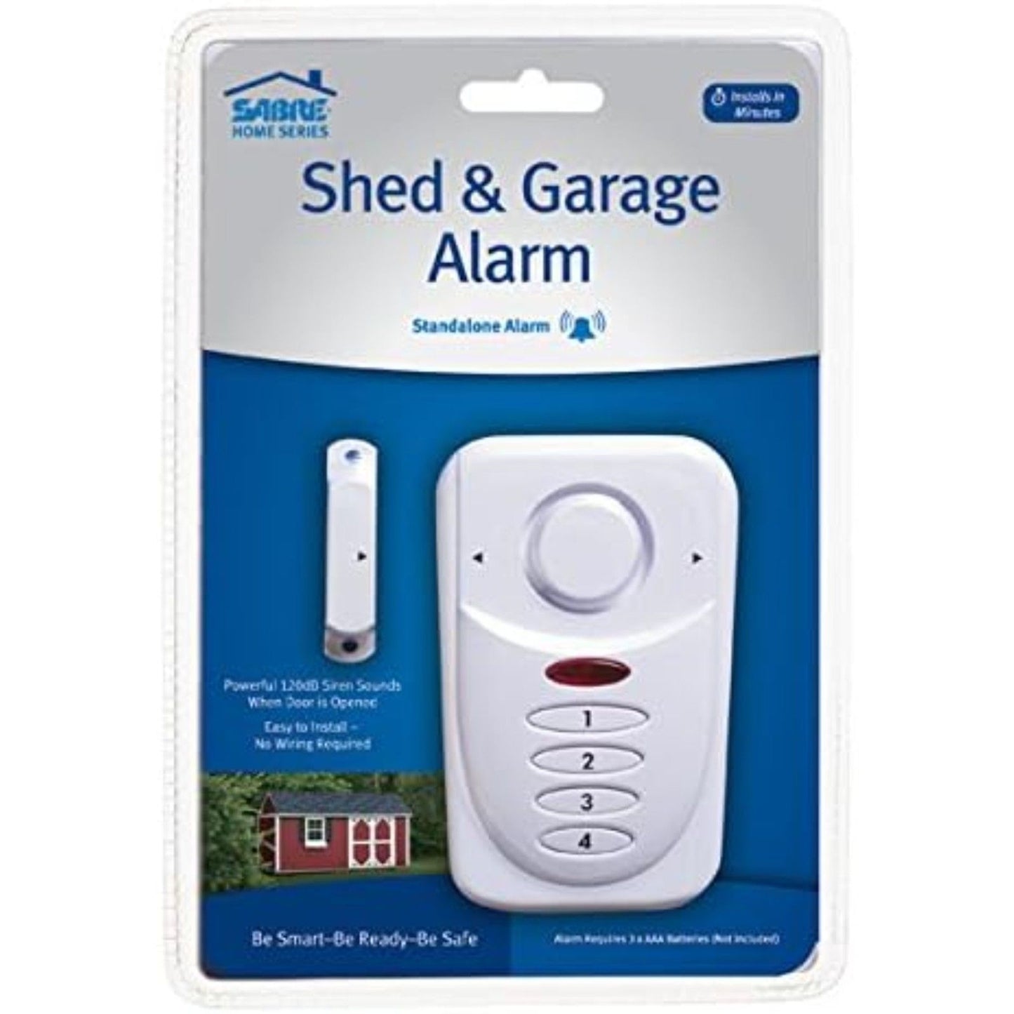 Sabre Shed & Garage Standalone Alarm - Brand New