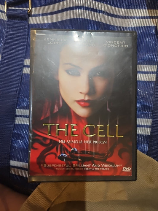 The Cell (DVD, 2000) Tested slim case cropped artwork.