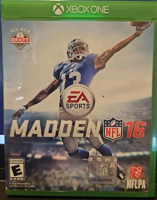 Madden NFL 16 (Microsoft Xbox One, 2015) Tested ,  Resealed