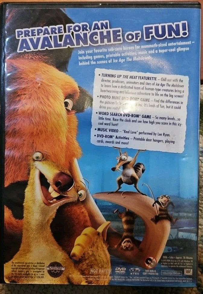 Ice Age: Chillin' with Scrat (Exclusive Bonus DVD, 2006) NEW