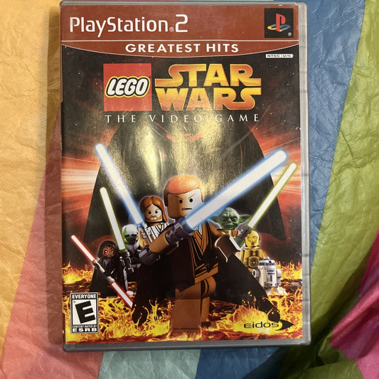 LEGO Star Wars: The Video Game (PS2)  CIB. Manual. Tested.