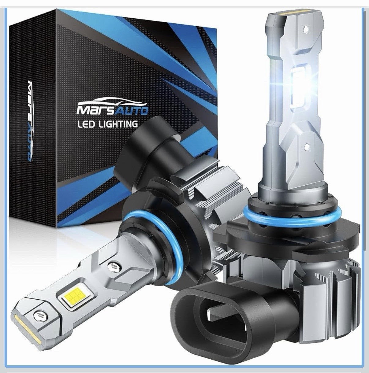 NEW SEALED MARSAUTO LED Lighting 2 pack Headlights M1S 9005 Cool White