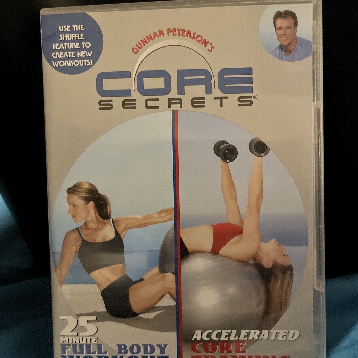 DVD: Gunnar Peterson's Core Secrets-25 body workouts & Accel. Core Training
