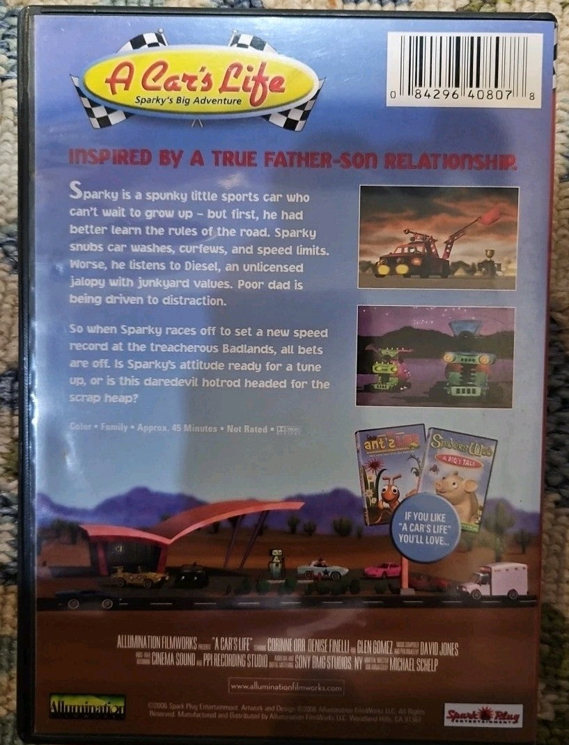 Cars Life (DVD, 2006) New Sealed