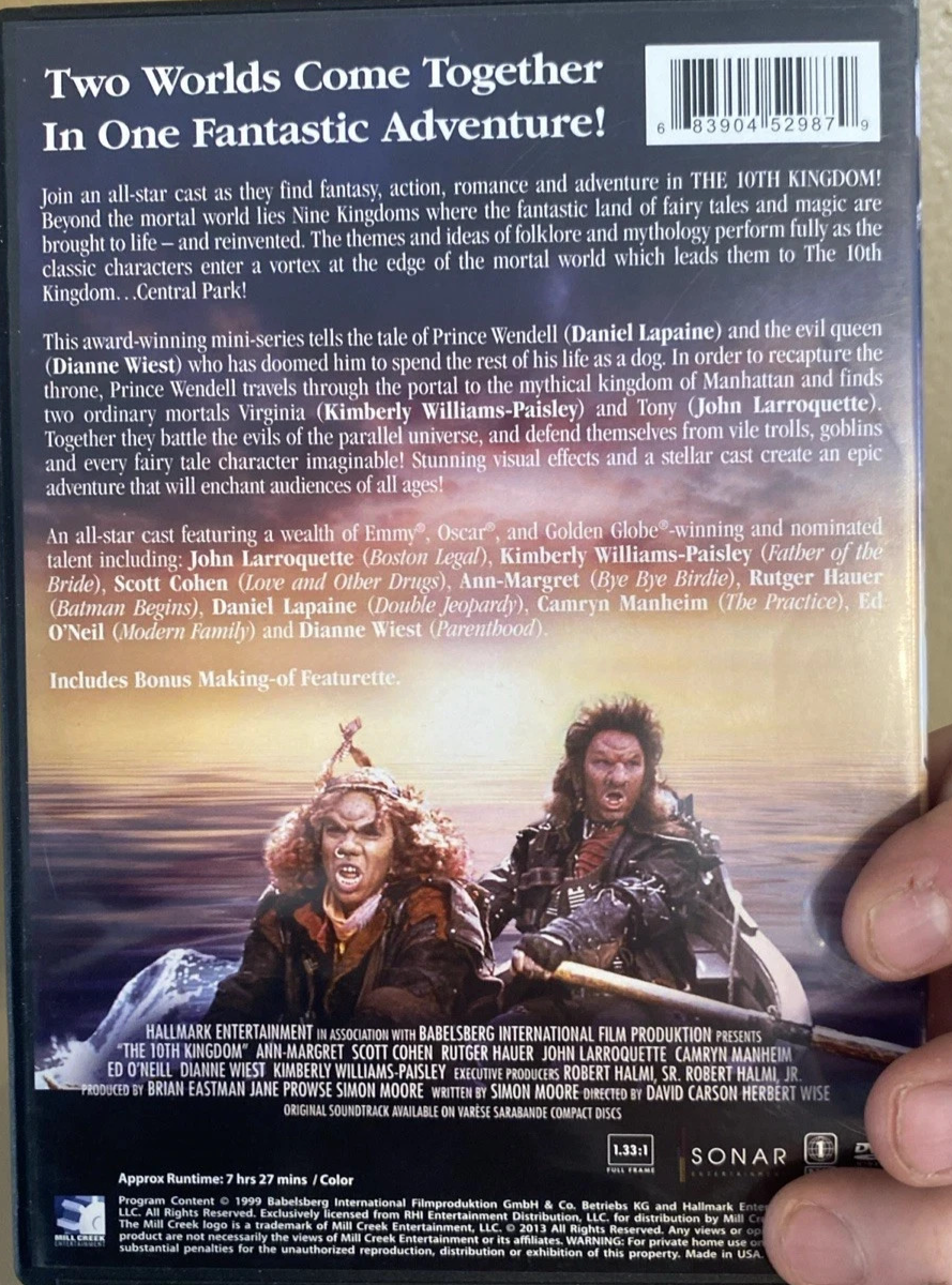 10th Kingdom - The Epic Miniseries Event (DVD) TESTED
