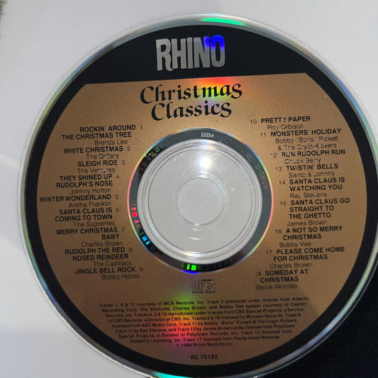 Rhino Christmas Classics (CD) Disc Only