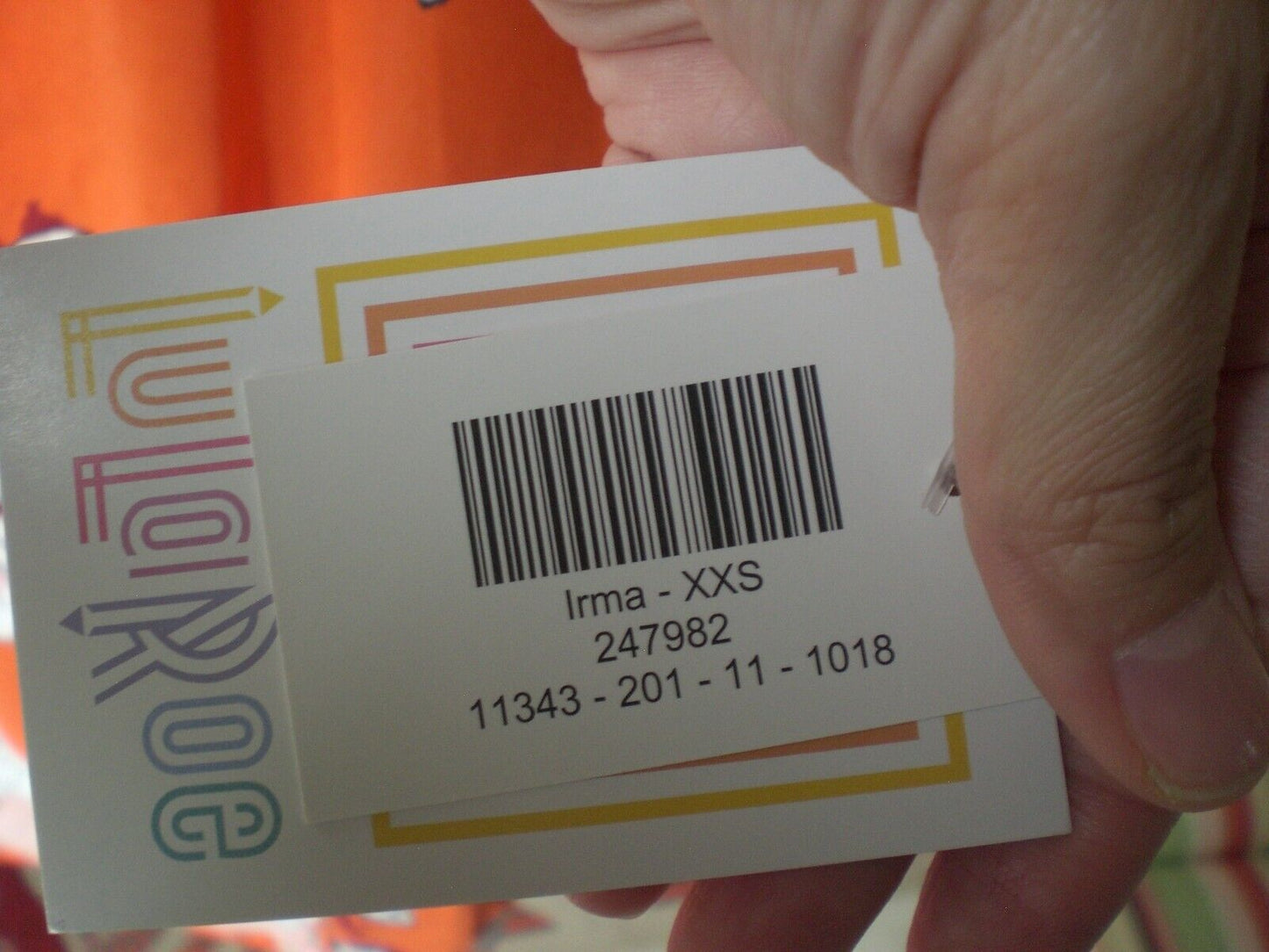 NWT LuLaRoe Irma Shirt Top Blouse Tunic XXS Orange Floral