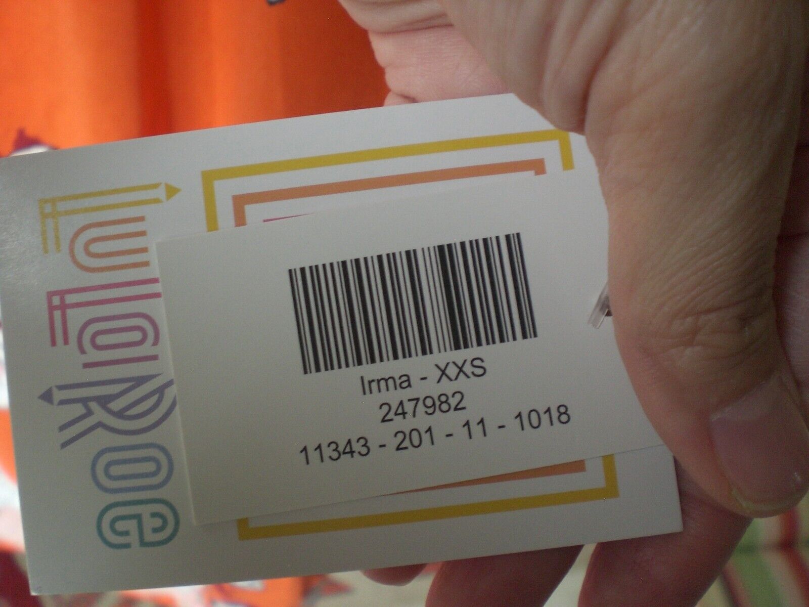 NWT LuLaRoe Irma Shirt Top Blouse Tunic XXS Orange Floral