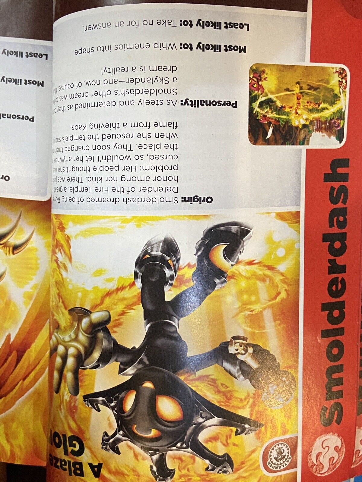 Skylanders Smolderdash