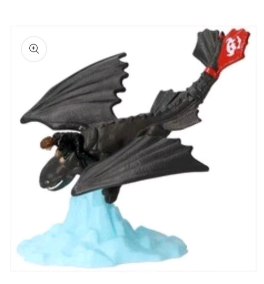 DecoPac How to Train Your Dragon 2 Hiccup & Toothless Soaring Set Cake Topper