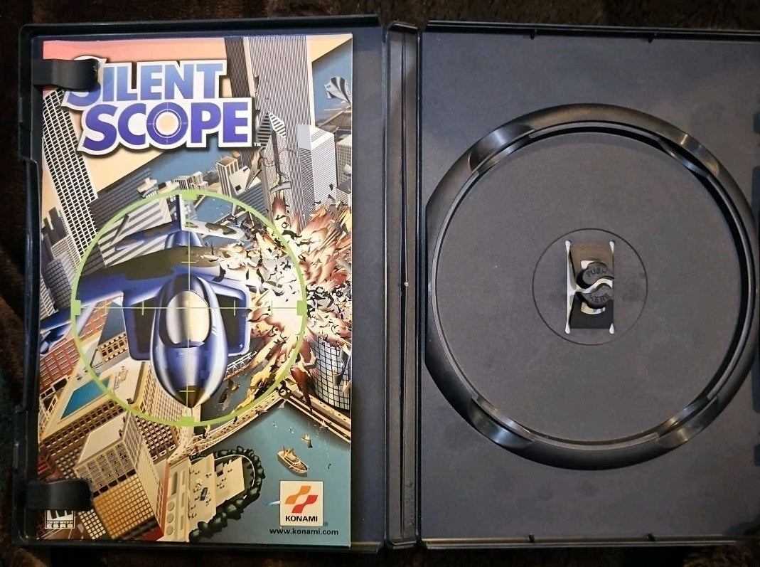 Silent Scope - Sony PlayStation 2. No Game. Case + Artwork + Manual ONLY