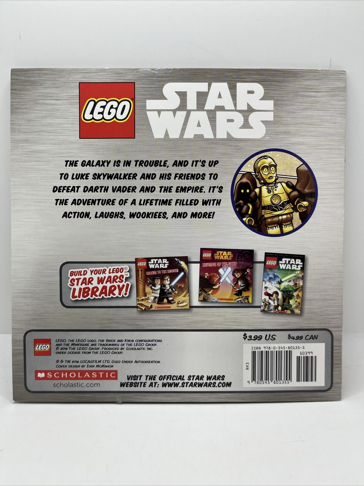 LEGO Star Wars Ser.: A New Hope by Ace Landers (2015, Trade Paperback)