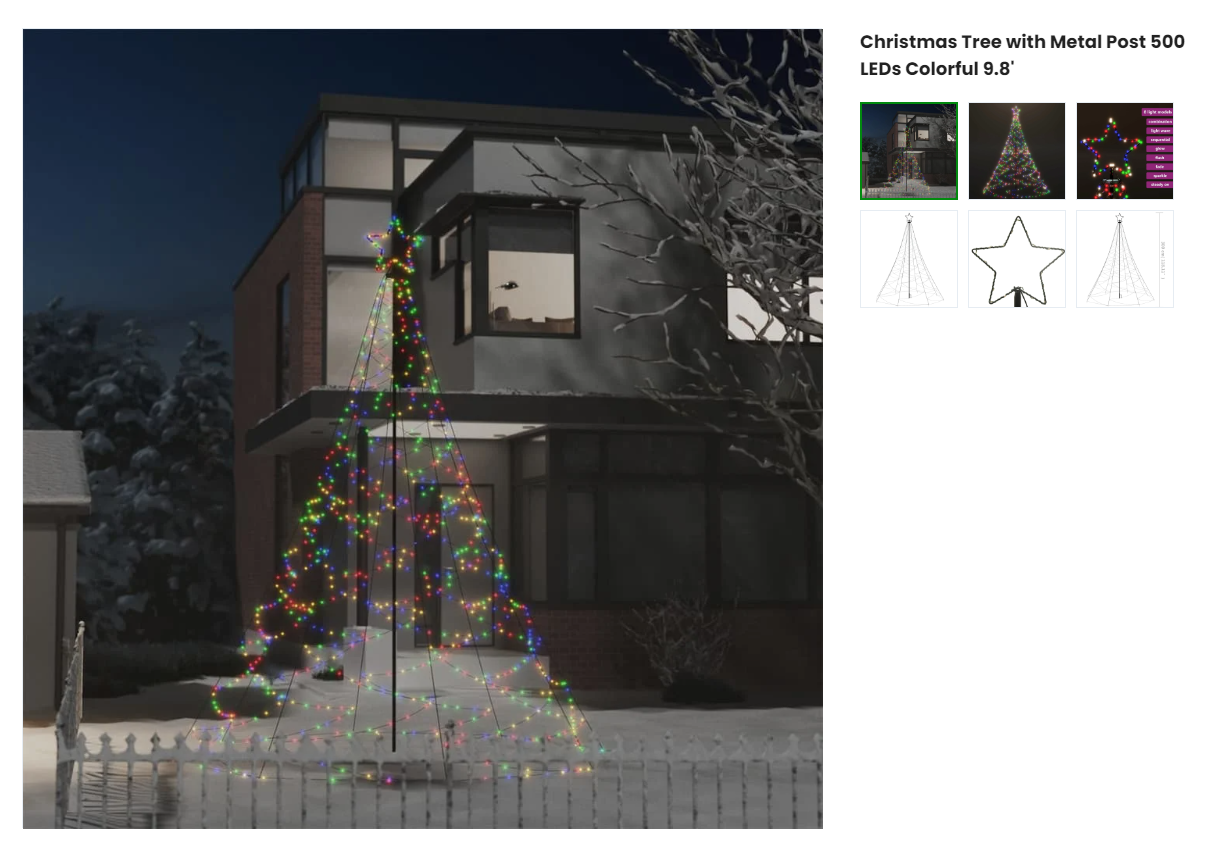 Christmas Tree & Holiday LED LIghting