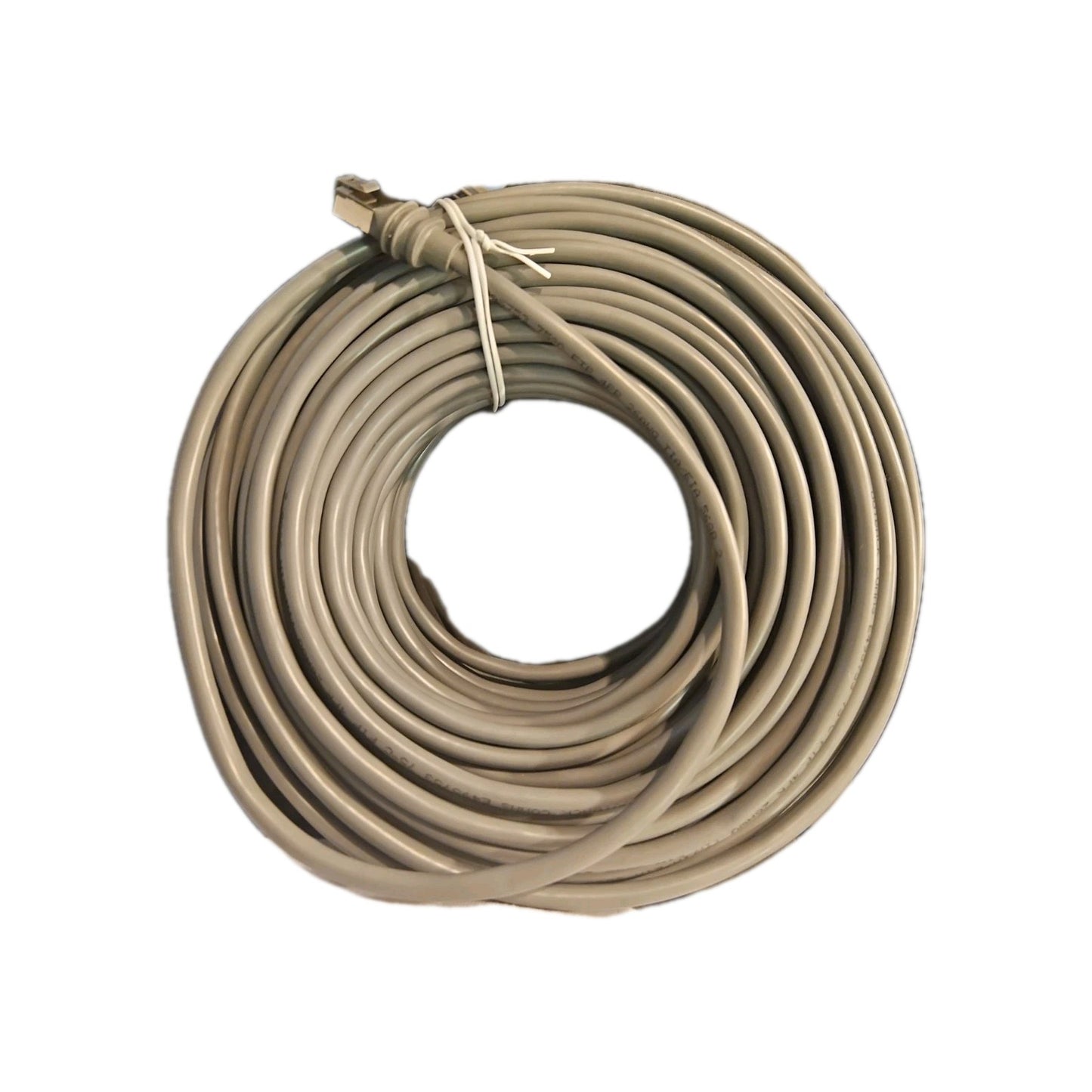 Cat5e Shielded Ethernet Patch Cable Gray [50FT] RJ45 FTP 26AWG