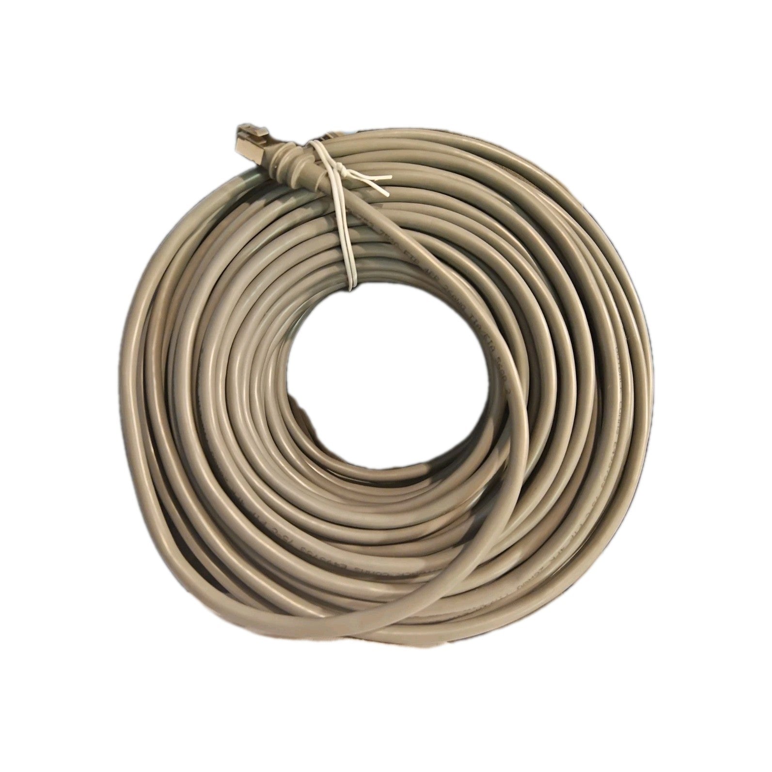 Cat5e Shielded Ethernet Patch Cable Gray [50FT] RJ45 FTP 26AWG