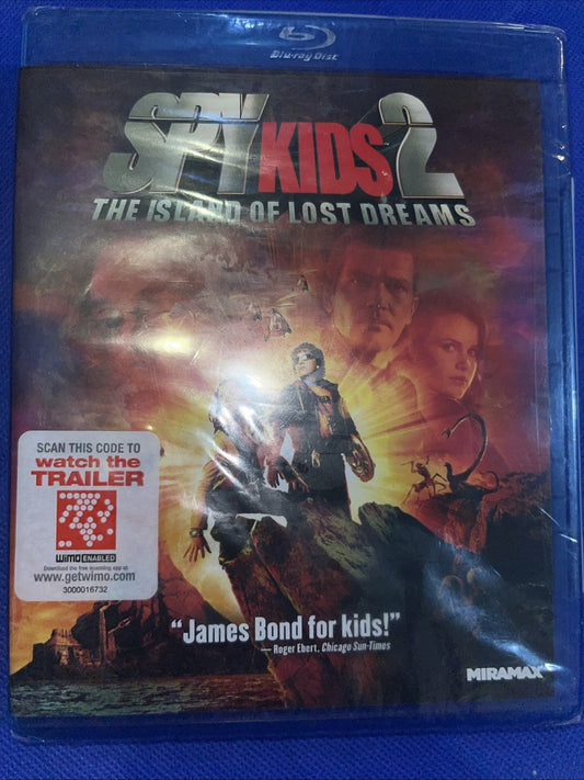 Spy Kids 2: Island of Lost Dreams (Blu-ray Disc) Sealed