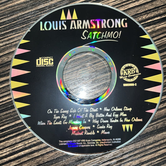 Louis Armstrong Satchmo (CD) Disc Only