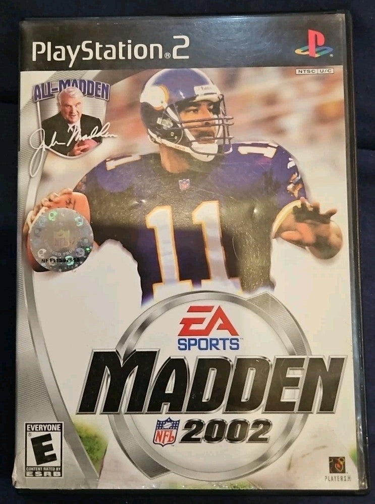 Madden 2002 Football - Sony PlayStation 2