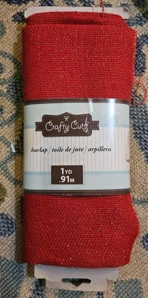 Crafty Cuts Burlap 1 Yd