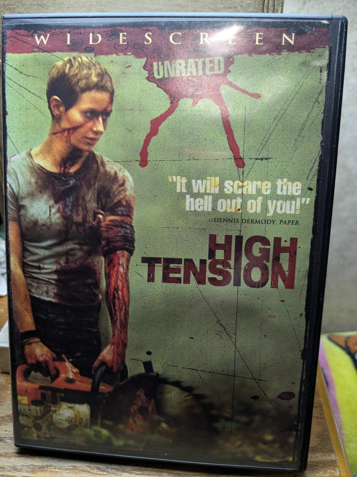 High Tension (DVD) 2003 UNRATED  Widescreen -new