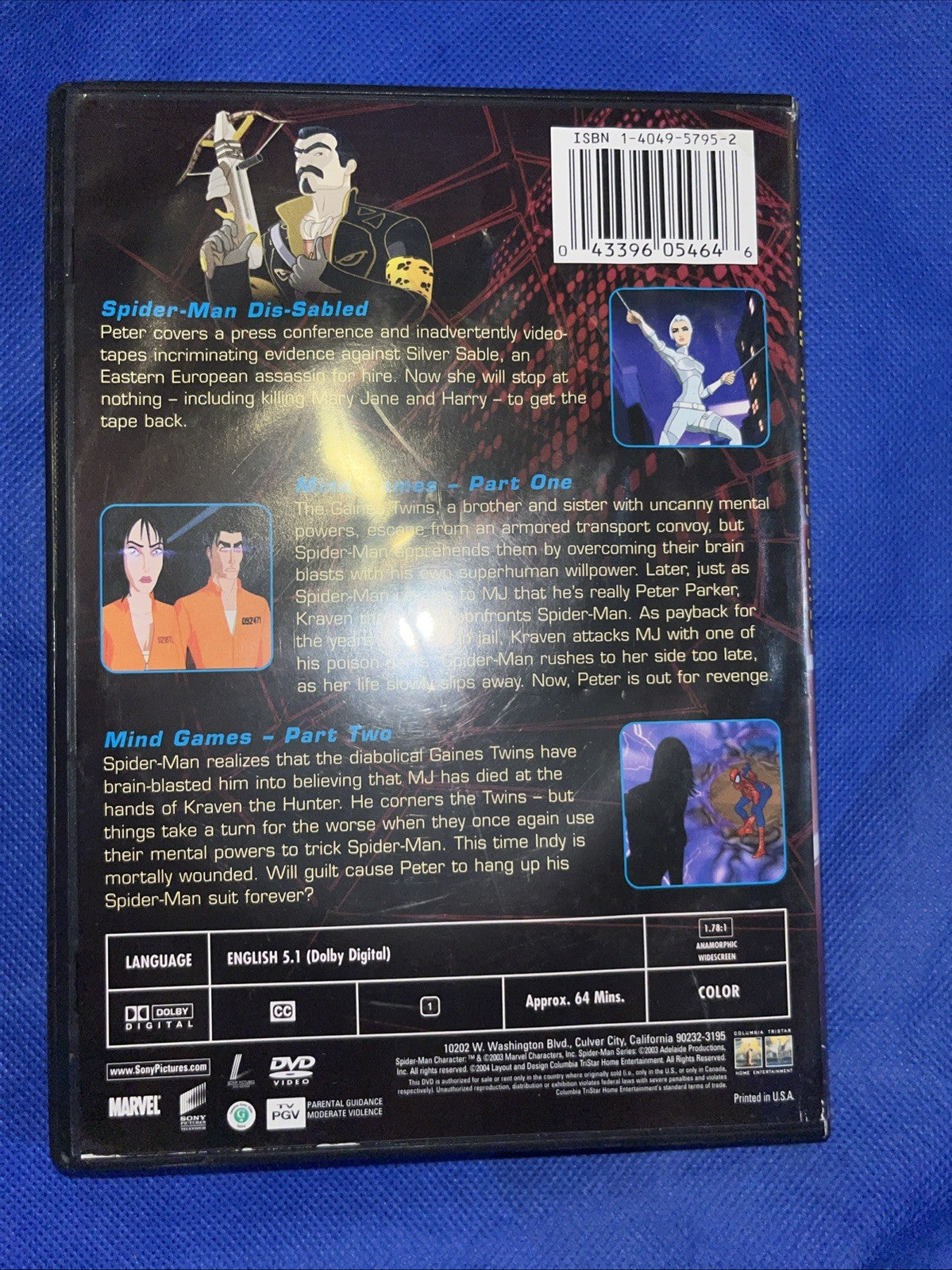 Spider-Man Animated Series: Ultimate Face-Off (DVD) Sealed