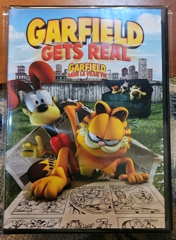Garfield Gets Real (DVD) Tested. No Scratches. New Case. Resealed