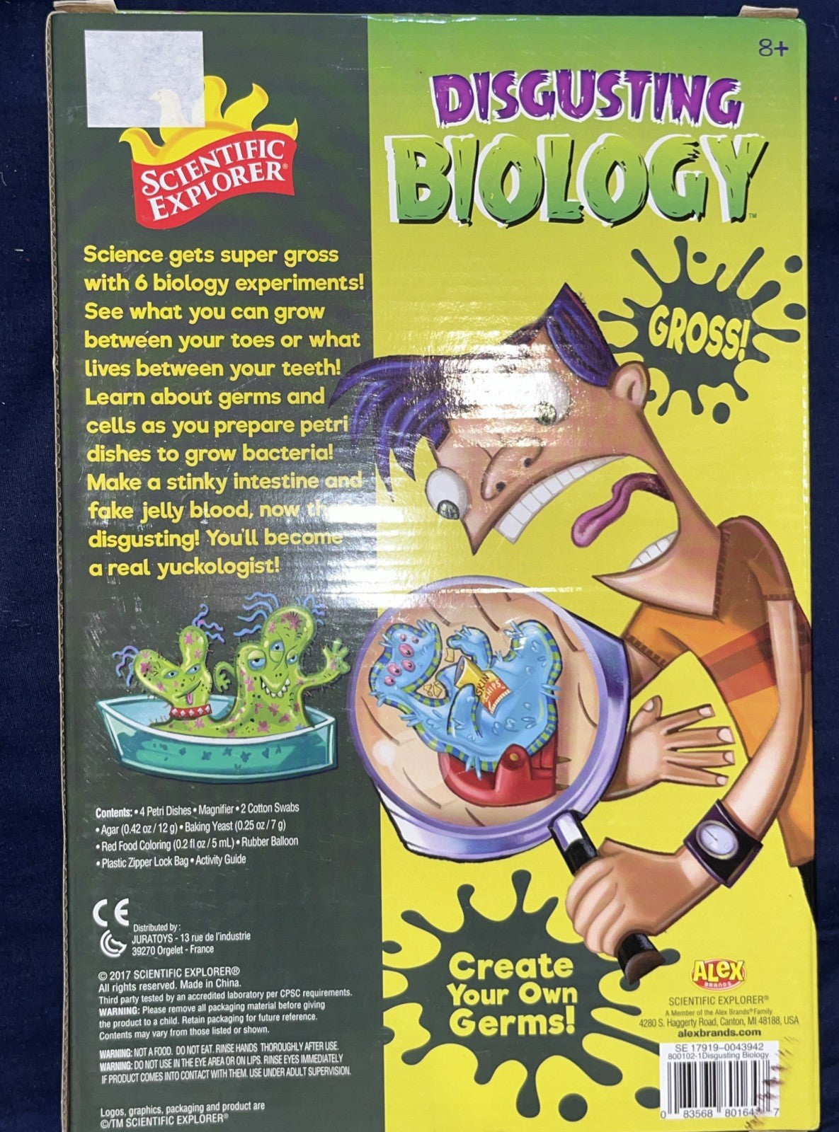 Biology For Kids Games Scientific Explorer Disgusting Science Kit K-12 Learn